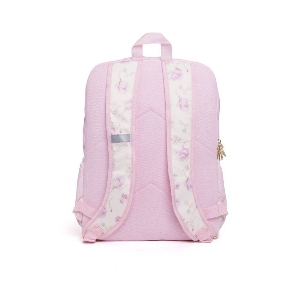 BRAND NEW Love Shack Fancy x Target - Yoobi Ribbon Rosa Backpack Sterling Dusk - Picture 7 of 8